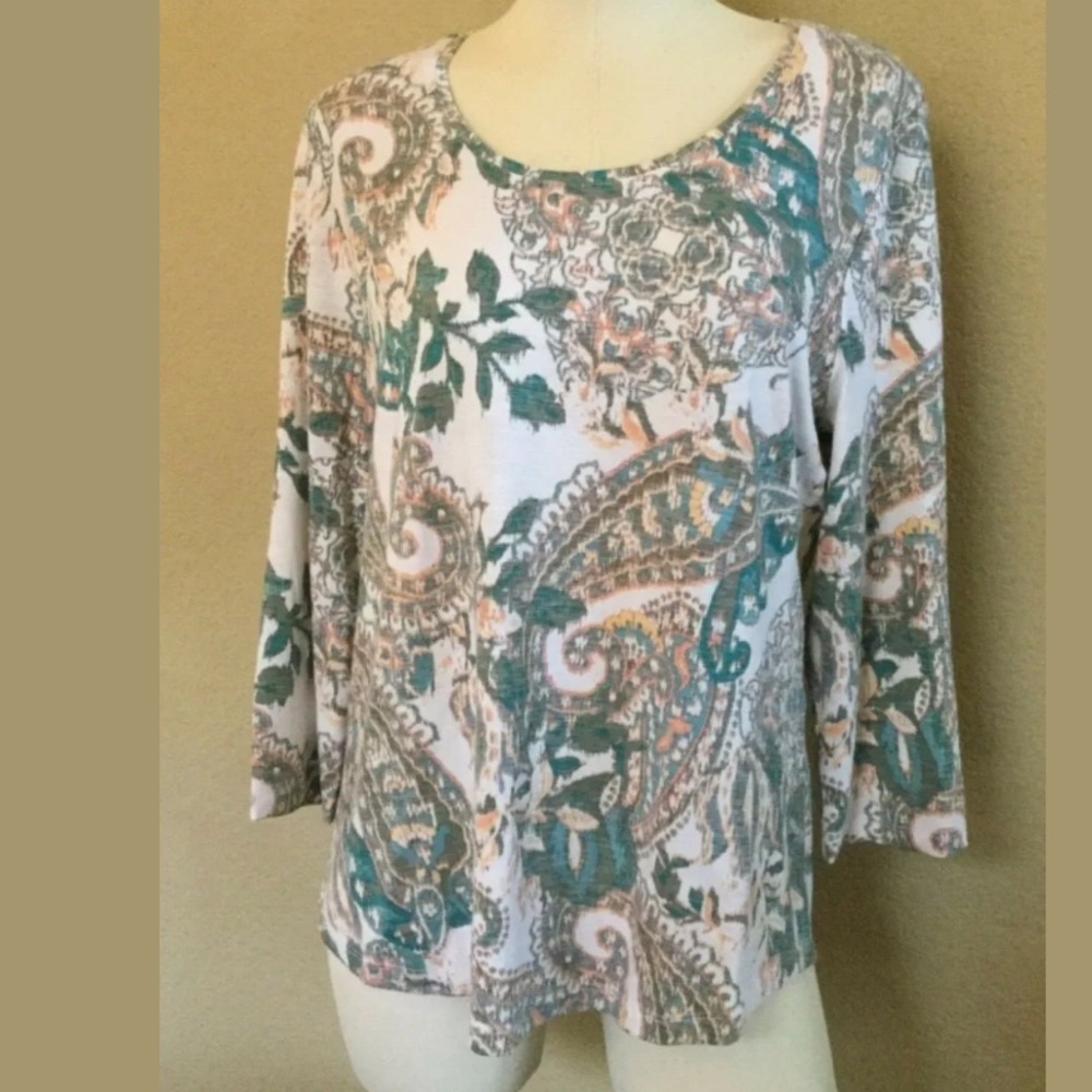Chico’s Pullover Knit Top Size M